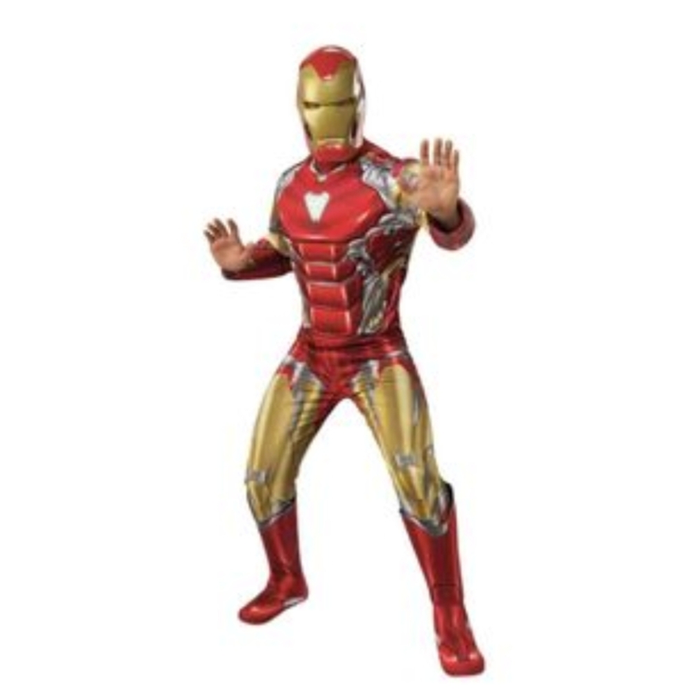 Iron Man costume size large (fits like a youth large or adult small)